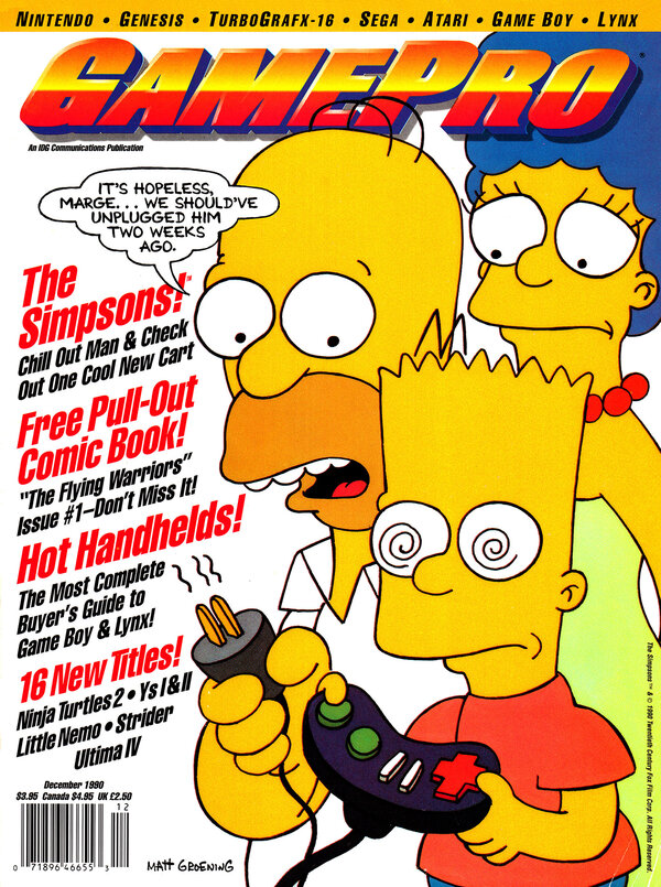 GamePro Issue 17 (December 1990) cover